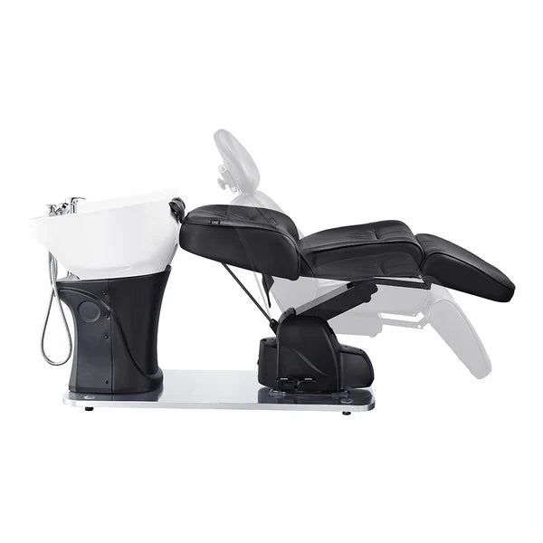 Maximus Spa Salon Reclining Shampoo Bed with Rotating Seat