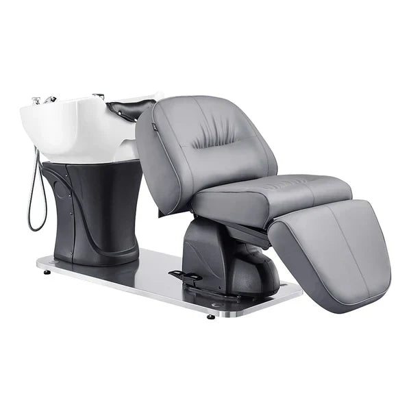 Maximus Spa Salon Reclining Shampoo Bed with Rotating Seat