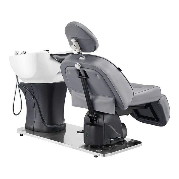 Maximus Spa Salon Reclining Shampoo Bed with Rotating Seat