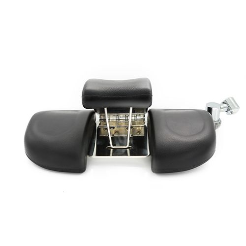 J&A Empress RX and SE complete footrest set with three plush cushions and built-in shower feature
