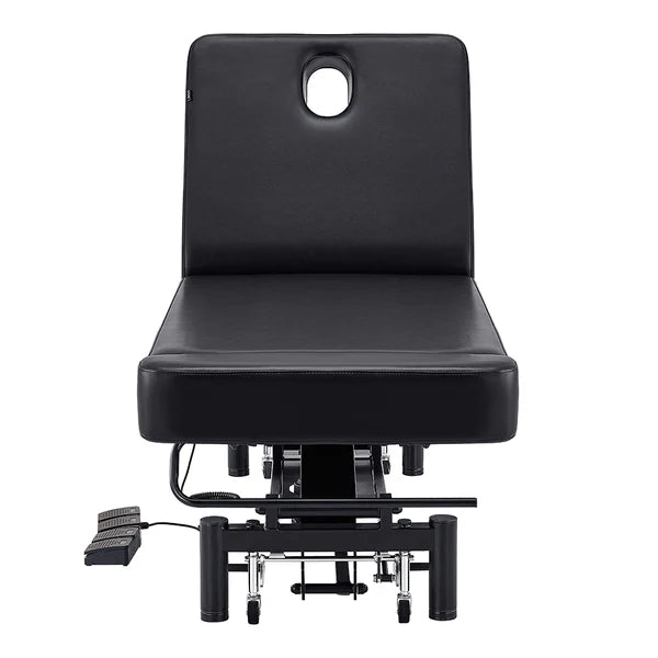 WellRelax 2-Motors Therapy Treatment Table with Tilting Cradle Pillow