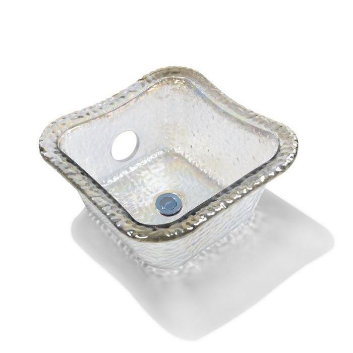 ANS - Square Glass Pedicure Bowl