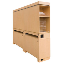  Contempo Double Salon Display Case with Nail Dryer