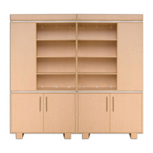  Contempo Double Salon Display Case