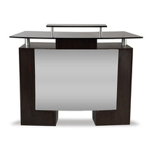  Glass Top Reception Desk
