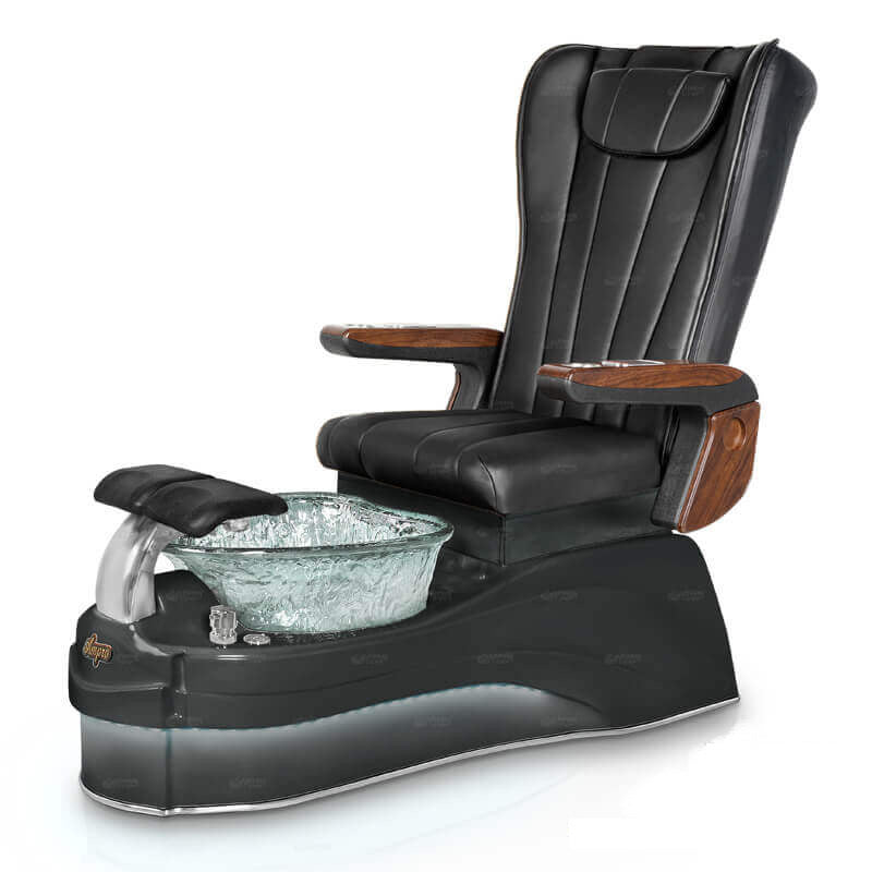 Ampro Pedicure Chair includes a classic style for your pedicure chair needs. Allows for a fiberglass bowl option for both comfort and performance. Always available. Made in Canada.