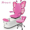 Mariposa 4 Kid Pedicure ChairMariposa 4 Kid Pedicure Chair keeps the kiddos happy when they are having a birthday party at your salon.  Add multiply units to turn into similar day care atmosphere.  