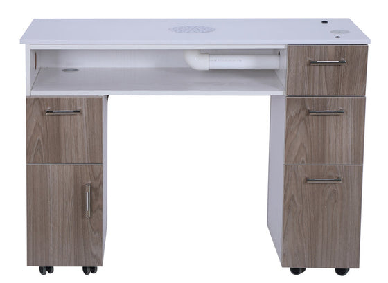 Milan Nail Table w/ Vent Pipe