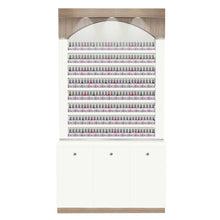  Nova II Polish & Powder Rack w/ Cabinets