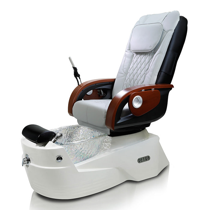 Petra GX White Pedicure Chair