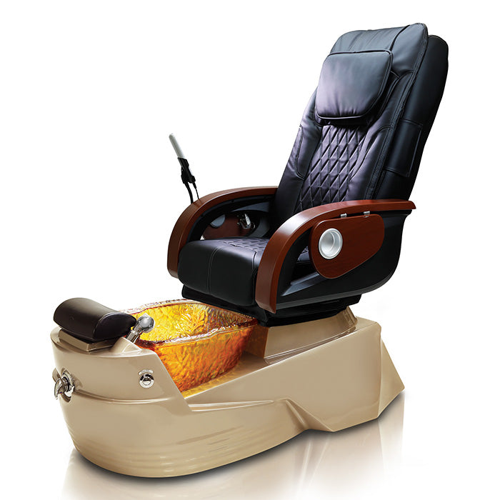 Petra GX Gold Metallic Pedicure Chair