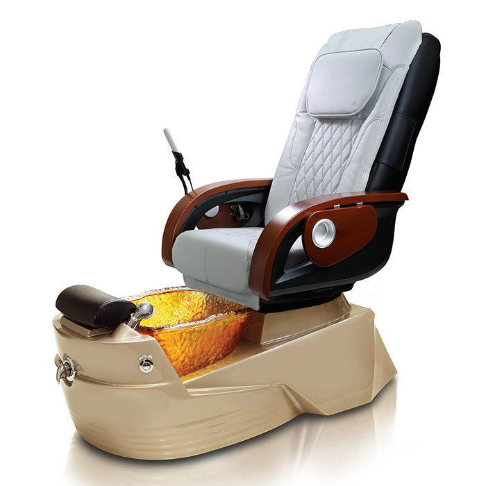 Petra GX Gold Metallic Pedicure Chair