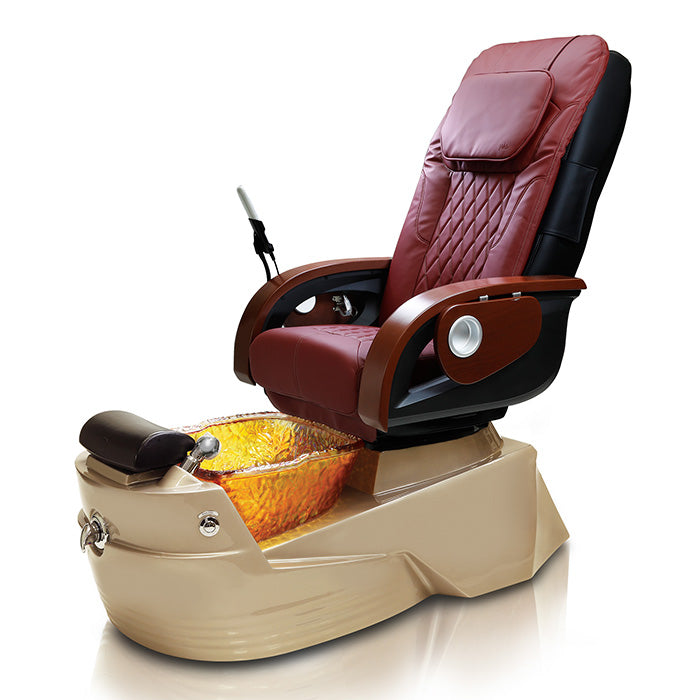 Petra GX Gold Metallic Pedicure Chair