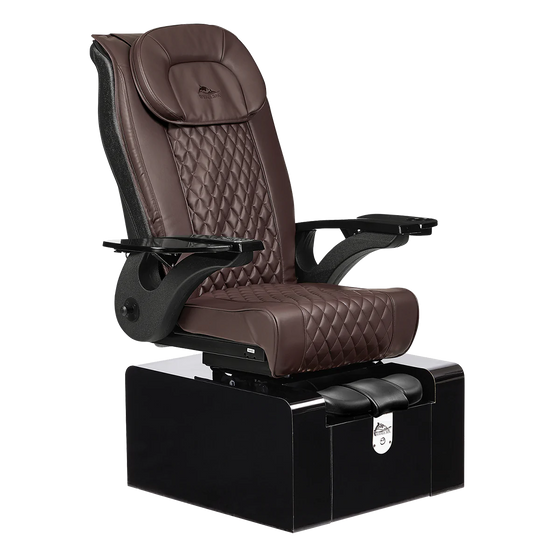 Pure II Black Portable Pedicure Chair