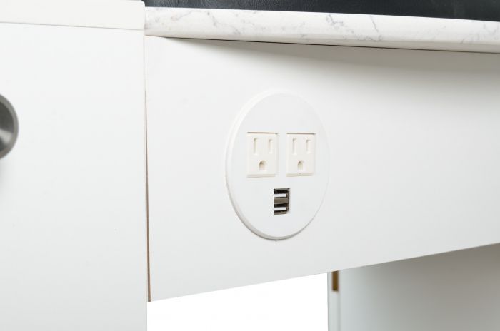 SaniSmart IMC Vented Double Nail Table