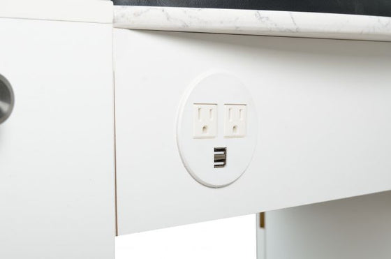 SaniSmart IMC Vented Double Nail Table