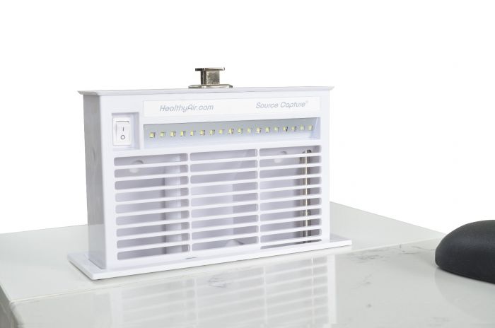 SaniSmart IMC Vented Double Nail Table