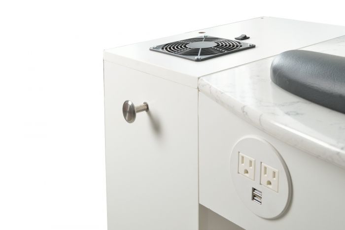 SaniSmart IMC Vented Double Nail Table