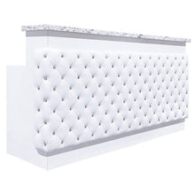  Valentino Lux Tufted Reception Desk