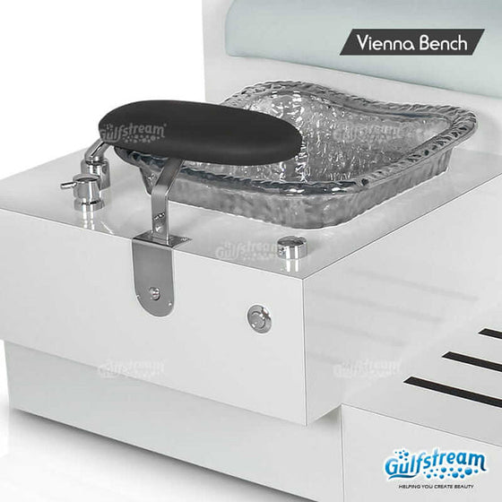 Vienna Double Pedicure Bench