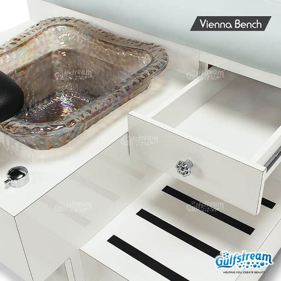 Vienna Double Pedicure Bench