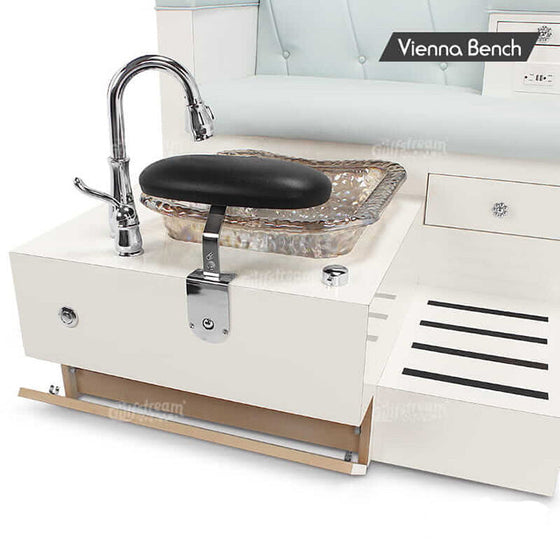 Vienna Double Pedicure Bench