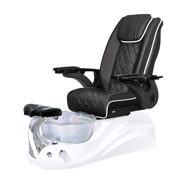 Crane White Pedicure Chair