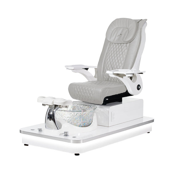 Felicity Freeform White Pedicure Chair