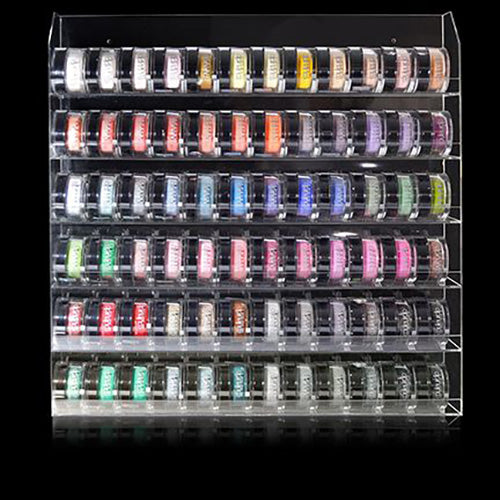 Acrylic Dipping Powder Wall Rack | Nail Marketplace
