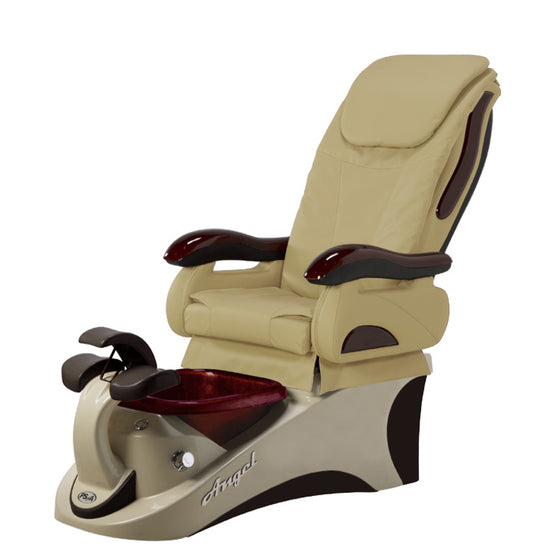 Angel 777 Almond Chocolate Pedicure Chair