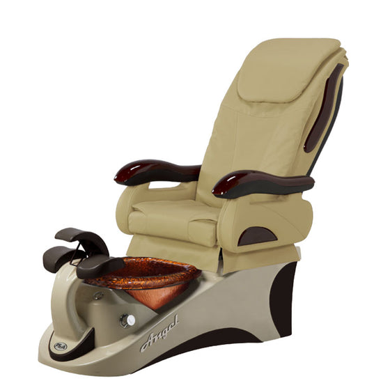 Angel 777 Almond Chocolate Pedicure Chair
