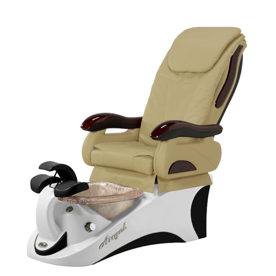 Angel 777 White-Black  Pedicure Chair