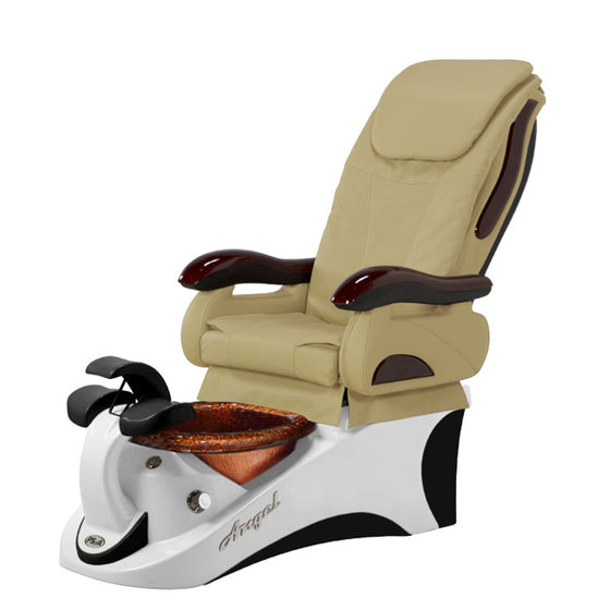 Angel 777 White-Black  Pedicure Chair