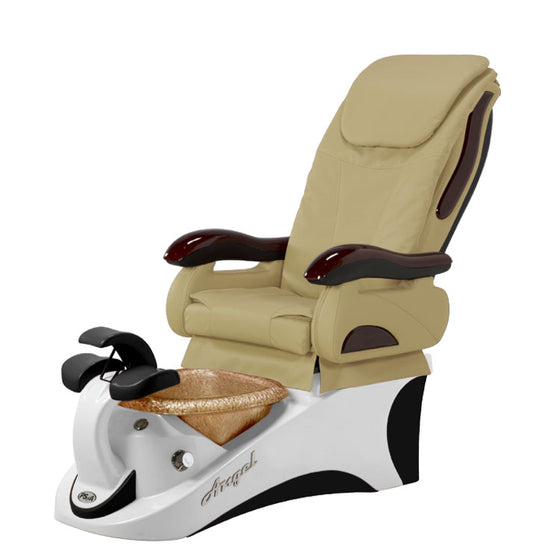 Angel 777 White-Black  Pedicure Chair