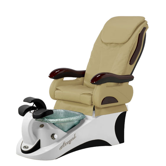 Angel 777 White-Black  Pedicure Chair