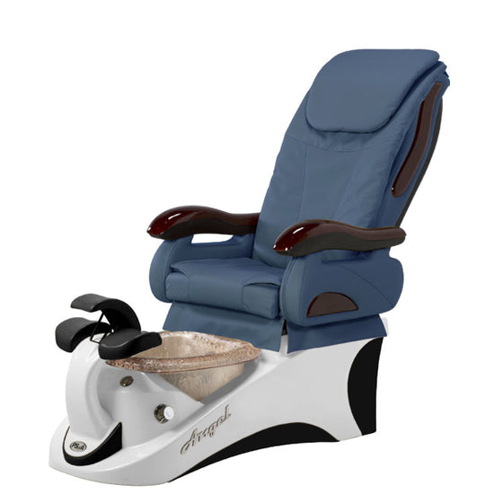 Angel 777 White-Black  Pedicure Chair