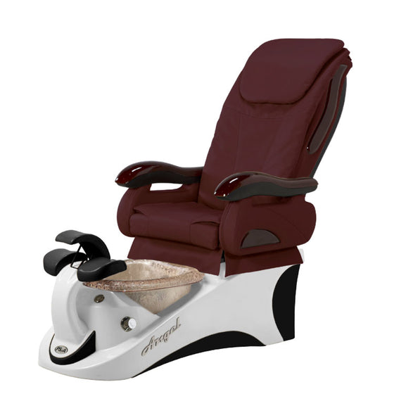 Angel 777 White-Black  Pedicure Chair