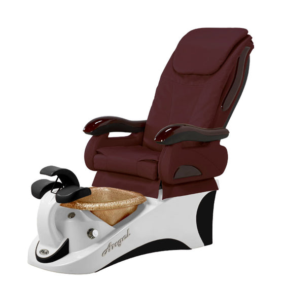 Angel 777 White-Black  Pedicure Chair
