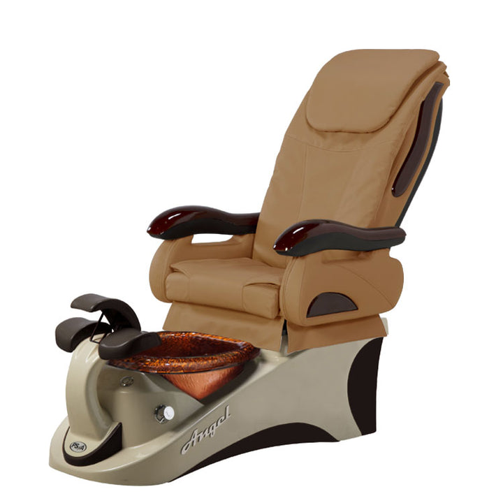 Angel 777 Almond Chocolate Pedicure Chair