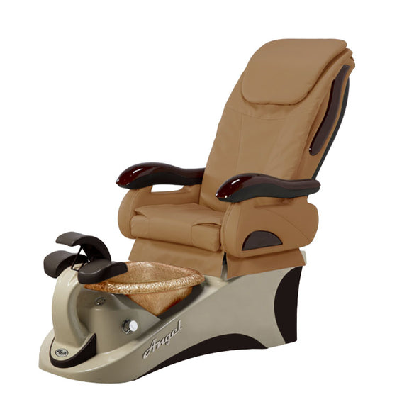 Angel 777 Almond Chocolate Pedicure Chair