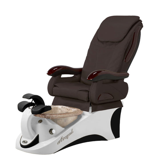 Angel 777 White-Black  Pedicure Chair