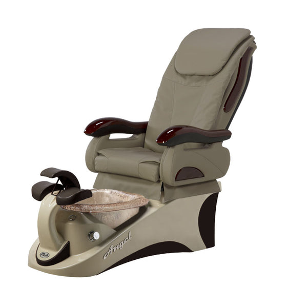 Angel 777 Almond Chocolate Pedicure Chair