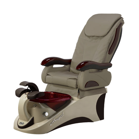 Angel 777 Almond Chocolate Pedicure Chair