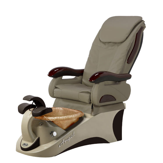 Angel 777 Almond Chocolate Pedicure Chair