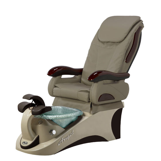 Angel 777 Almond Chocolate Pedicure Chair