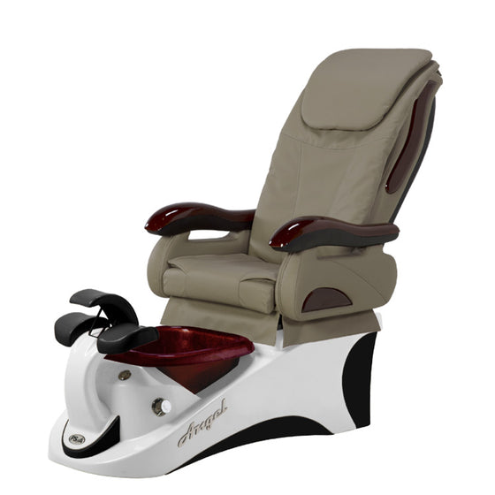 Angel 777 White-Black  Pedicure Chair