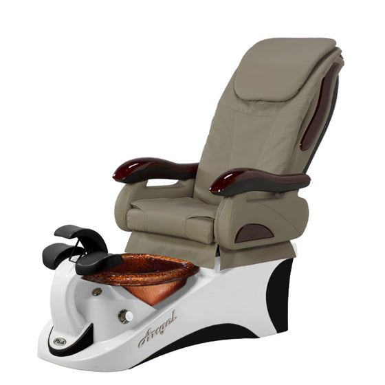 Angel 777 White-Black  Pedicure Chair
