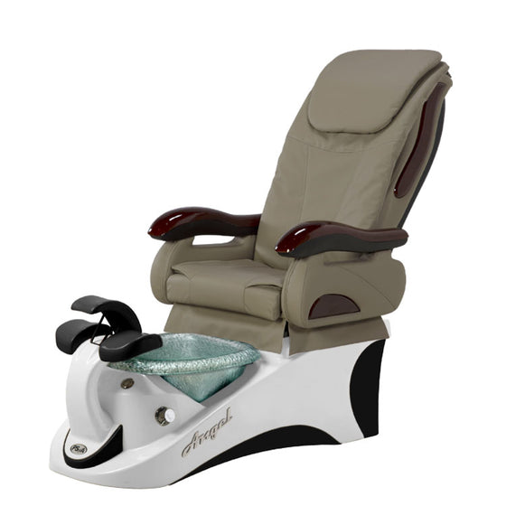Angel 777 White-Black  Pedicure Chair
