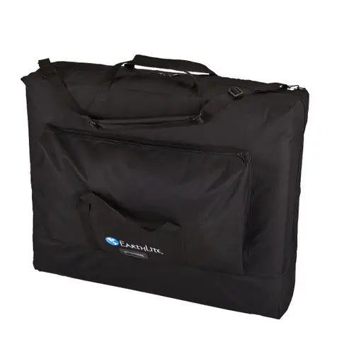 Black Earthlite 30-inch protective table carry case with zipper pocket.