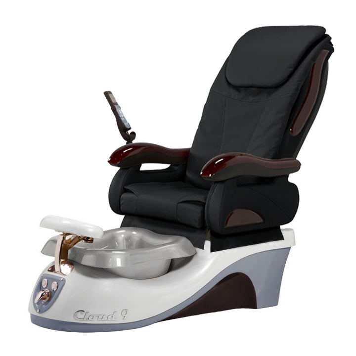 Cloud 9 Silver Gray Pedicure Chair